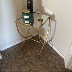 Rustic Gold Small Table