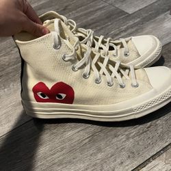 Cdg play x converse