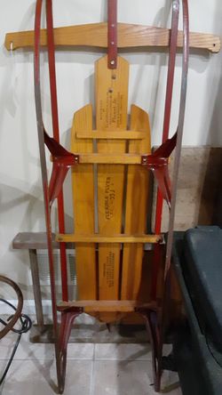 Vintage Flexible Flyer Sled, great shape