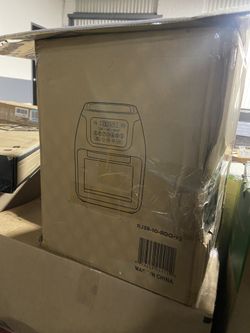 CHEFMAN Multifunctional Digital Air Fryer+ Rotisserie, Dehydrator, Convection Oven, 17 Touch Screen Presets Fry, Roast, Dehydrate, Bake, XL 10L Family