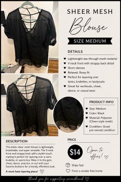 Black shirt, shirt
