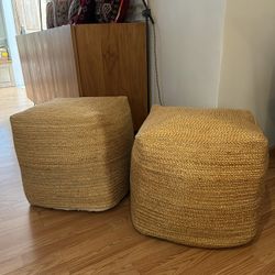 Ottoman Cube Stools 