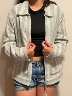 NWT Denim & Flower Men's Fall Knit Shirt Jacket - SizeM