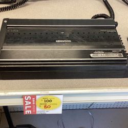 Kenwood Car Amplifier