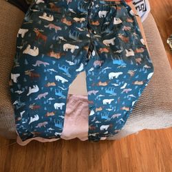 Adult Pajama Pants Size Large 