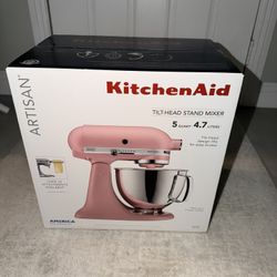 KitchenAid Artisan 5-Quart Stand Mixer Dried Rose