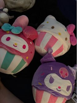 Hello kitty by Sanrio, My melody by Sanrio ,Kuromi by Sanrio