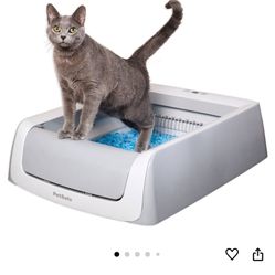 PetSafe Self-Cleaning Cat Litter Box + Reusable Tray – $100 (Gently Used)