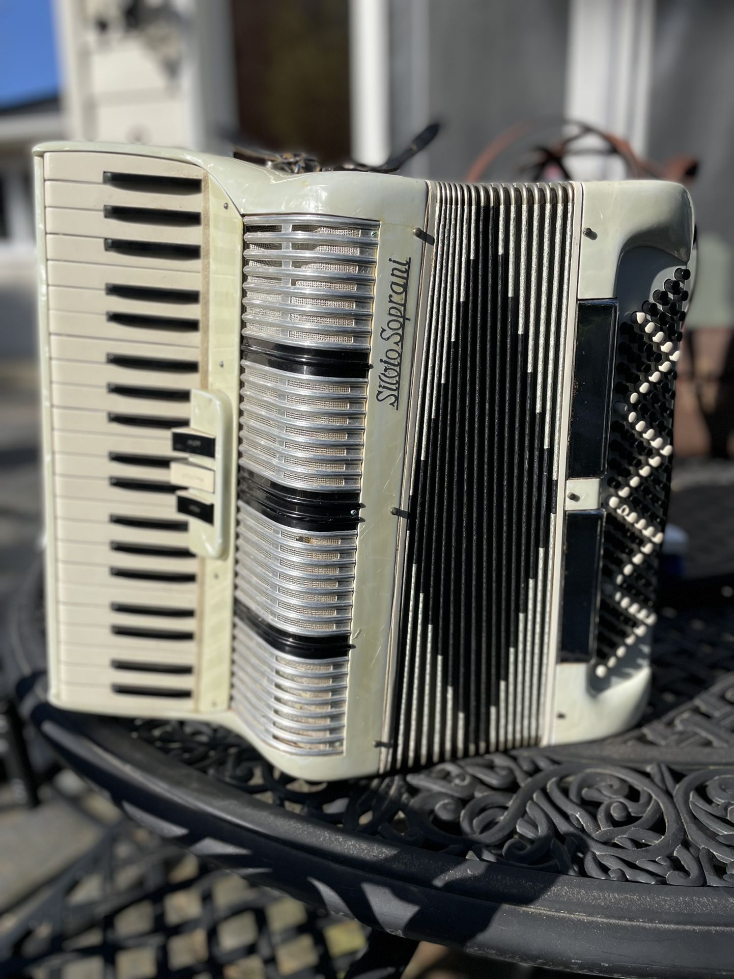 Silvio Soprani 1950s Accordion #1236 Made in Italy