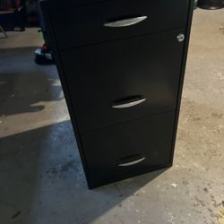 Three Drawer Filing Cabinet (Free)