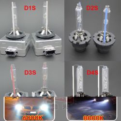 Replacement Hid Headlight Bulbs For Any Factory Stock Xenon System - Direct Plug In Lexus Is350 Gs350 Cadillac Escalade Ford D4r D1s D3s D3r D2s D2r D