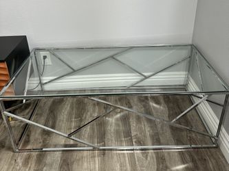 Rectangular Glass Coffee Table