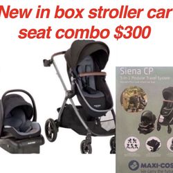 New in box The Maxi-Cosi Siena Modular Travel System, $300 Firm no lower Cash only East Palmdale  off 47th &R8 Address will be provide when ready to c
