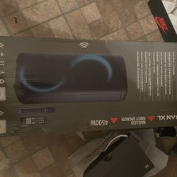 Speaker With Microphone And  Led Lights 