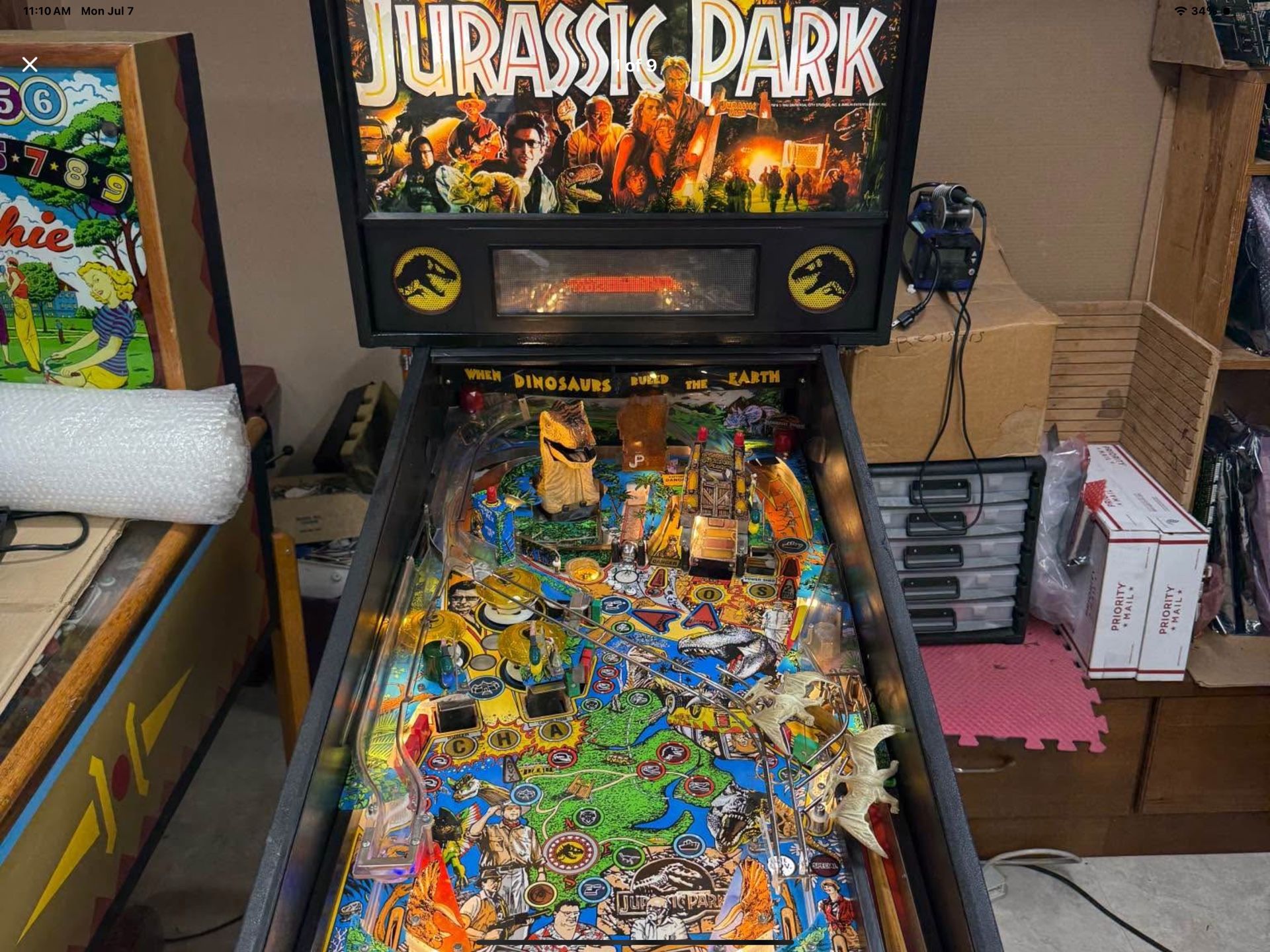 Data East Jurassic Park Pinball Machine