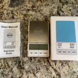 Topweight Espresso Coffee Scale - Gold 1kg + Box