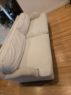White sofa