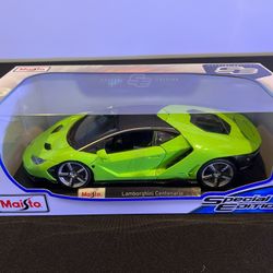 Maisto Diecast Car 1:18 Scale Lamborghini Centenario