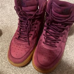Nike Air Force 1 High WB Bordeaux (GS)