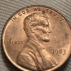 1983 DOUBLED DIE Rev Lincoln Cent 