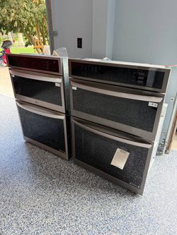 LG Wall Oven Microwave Combo Stainless Steel