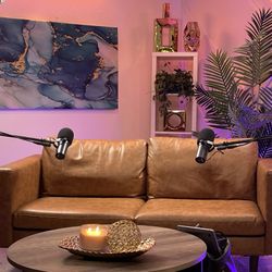 Celebrity Interview Couch