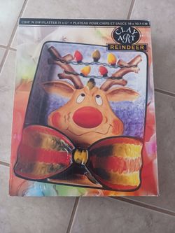 Plato Para Sabritas Y Aderezo NavideƱo A 20 Dolares Precio Firme
