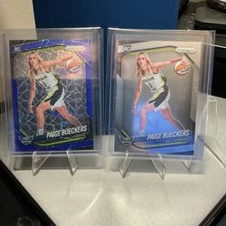 2025/2026 WNBA Prizm Blue Velocity  & Base Variation Card RC Paige Bueckers