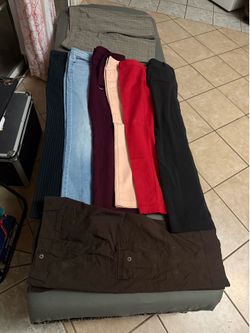6 pantalones y 2 short x $35