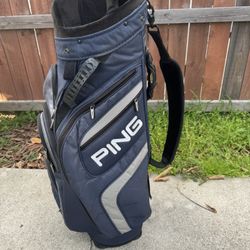 Ping Golf Bag Large Carry Strap Stand Standing For Golf Clubs 