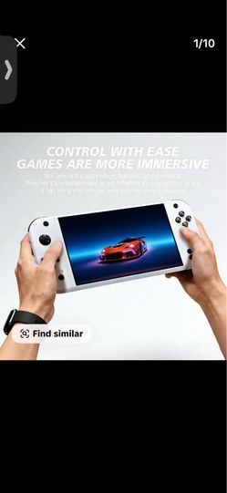 G90 Electronic Game Console, 7.0 Inch HD IPS Screen, Retro Portable Handheld Device, Dual Control & Visual Effects, Lithium Ion Battery