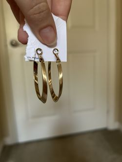 Gold Hoop Earrings