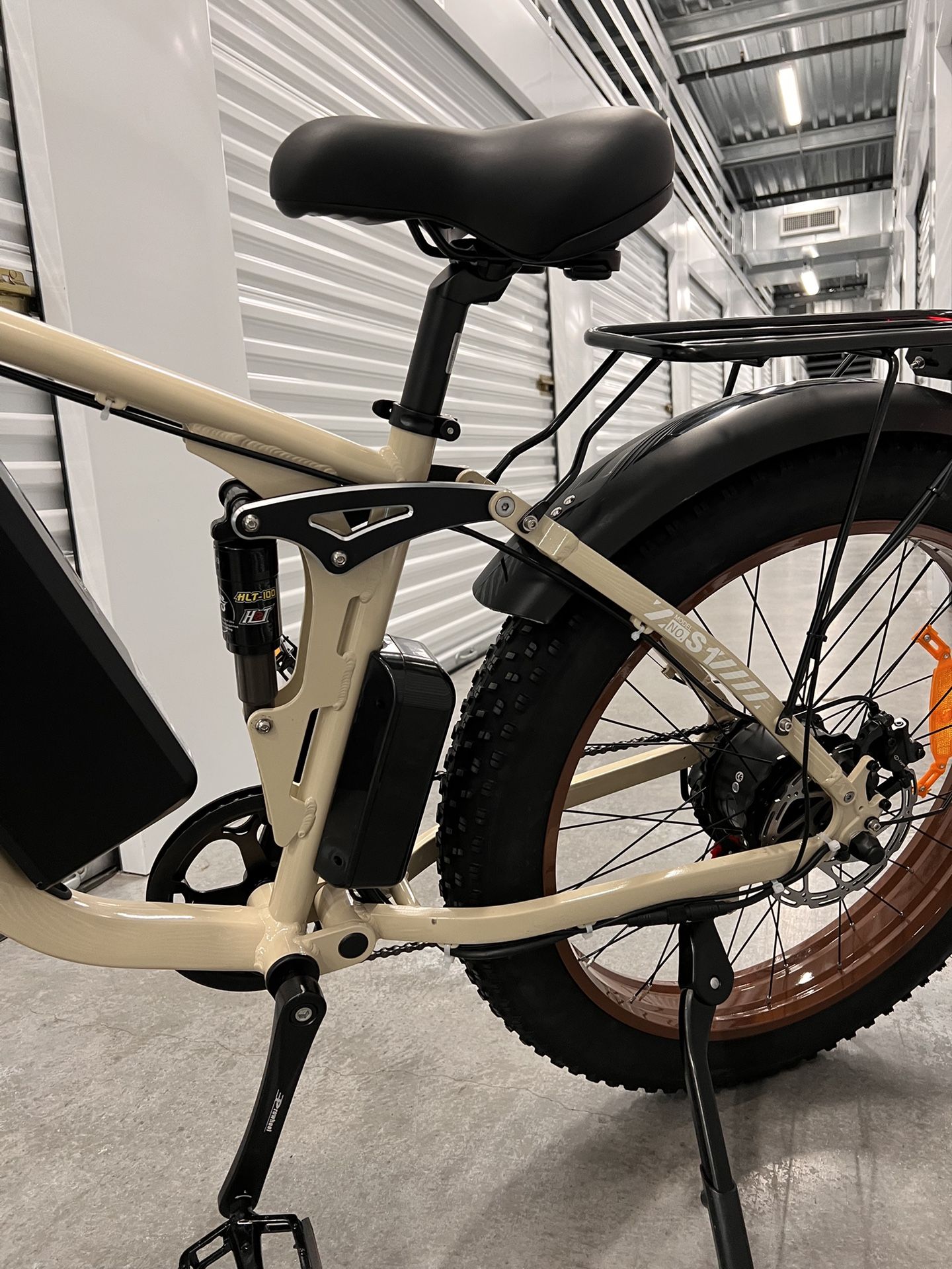 52V/2000/3000Watt Dual Motor AWD MTB Electric Mountain E-bike, 38mph, Fat Tire 26x4.0