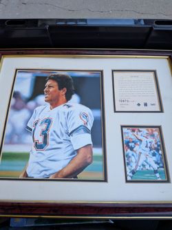 NFL MIAMI DOLPHINS DAN MARINO LIMITED EDITION NUMBERED