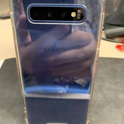 Samsung S10+ Blue 128GB $355