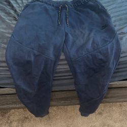 Blue Nike Tech Sweats 
