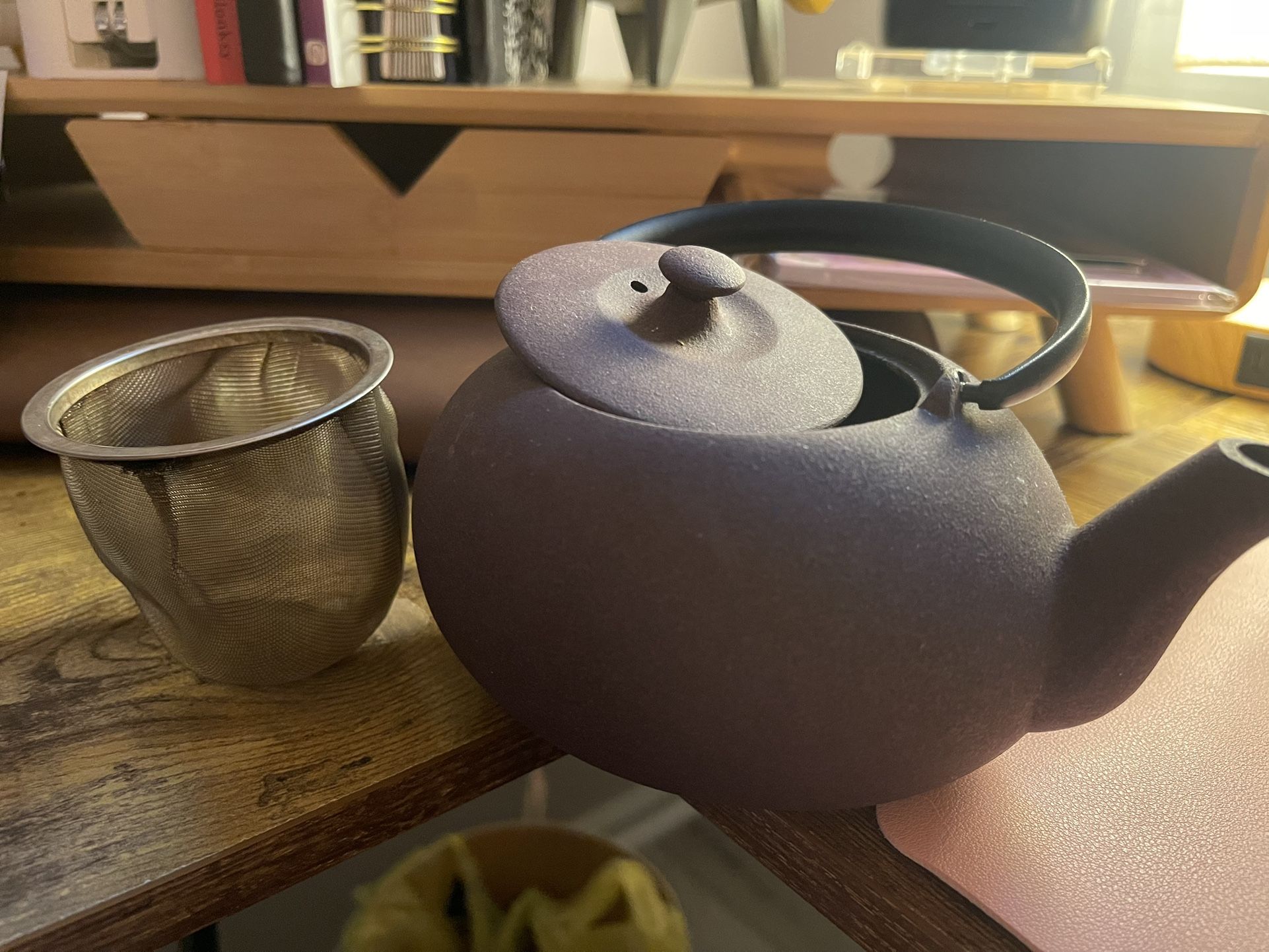Teavana | Cast Iron Teapot With Strainer