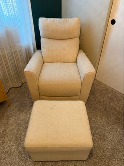 Rocking  Chair with Ottoman