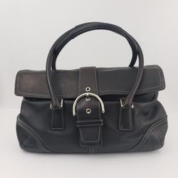 Coach Leather Satchel Handbag