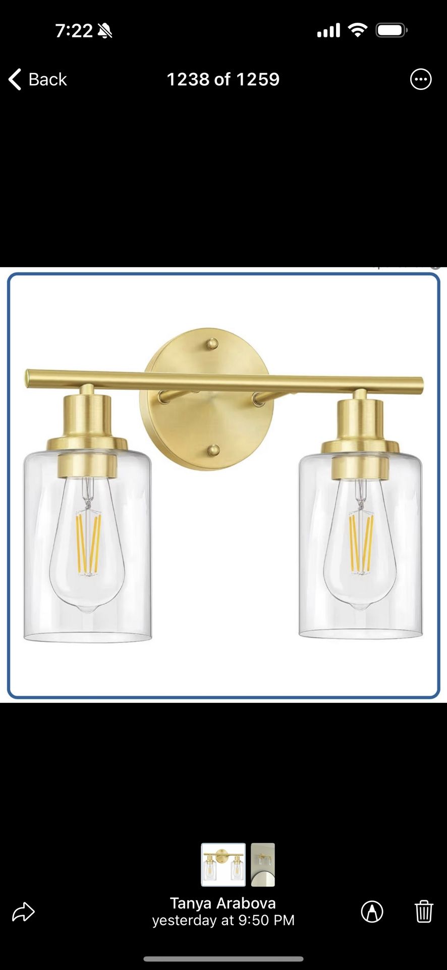 Bathroom Light Fixtures