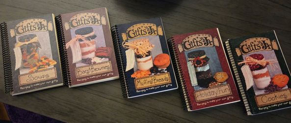 Gifts in a Jar Recipe Book Collection – 5 Books