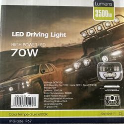 Pair 5X7 7x6 LED Headlight Turn Signal DRL For Chevy Express 1(contact info removed) Cargo Van