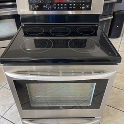 LG Electric Stove Stainless Steel