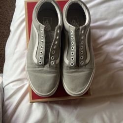 Light grey Vans