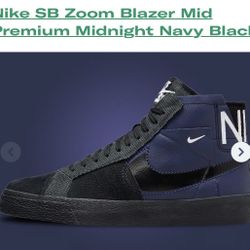 Nike Zoom Blazer Midnight Size 10 