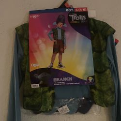 trolls branch costume