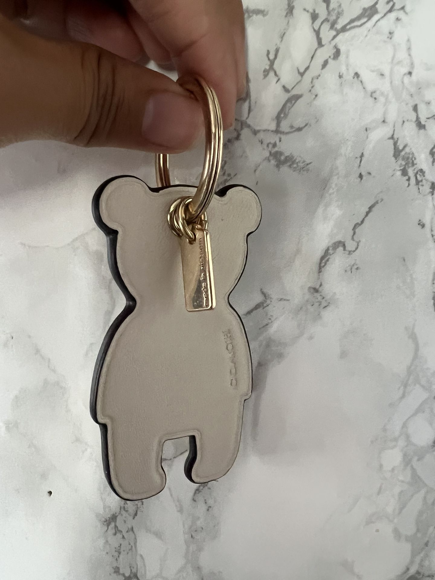 Coach Bear Bag Charm