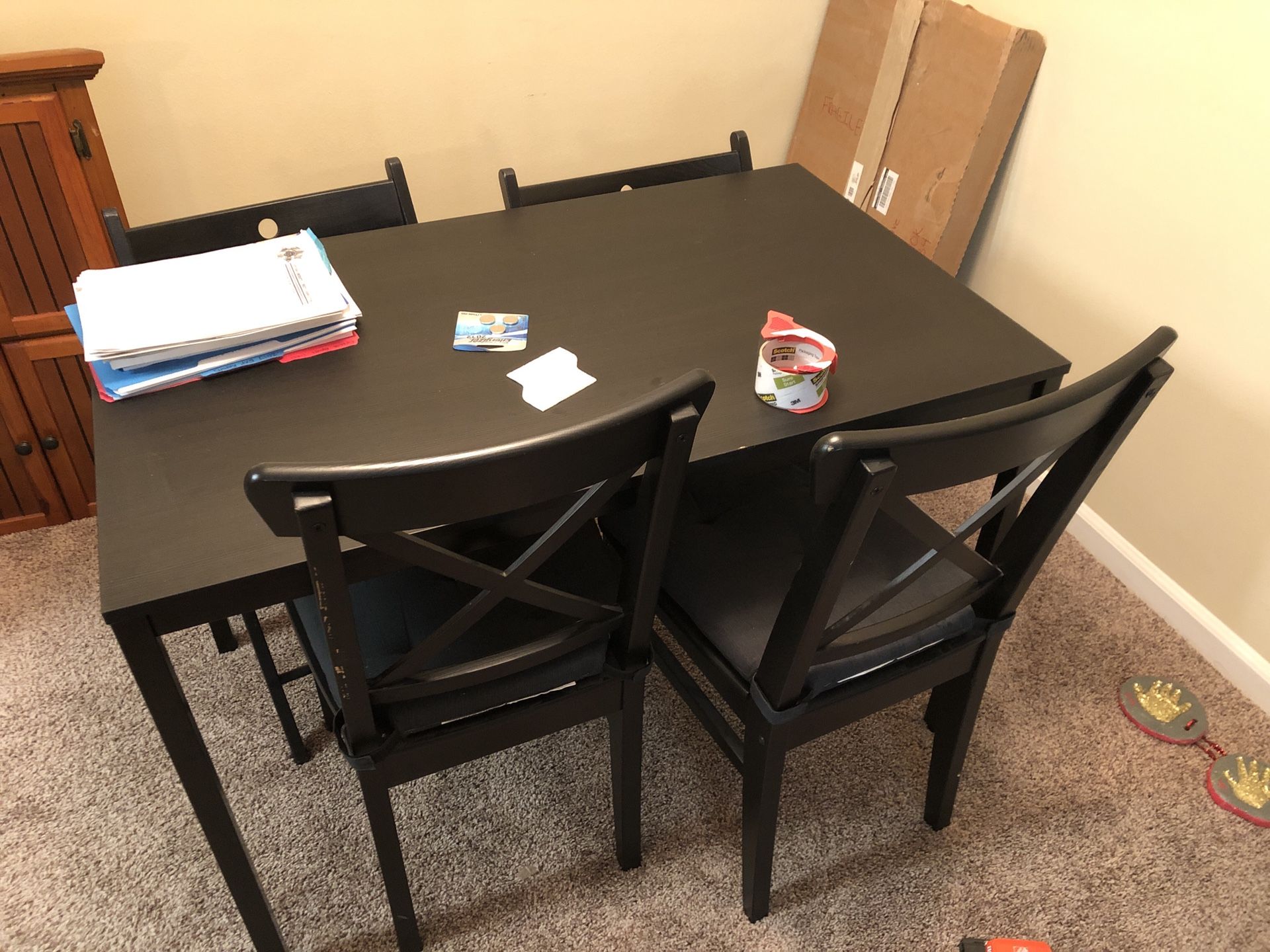 IKEA kitchen table w/ chairs