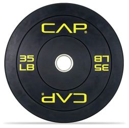 CAP Barbell Rubber Olympic Bumper Plate 35lb (Brand new)