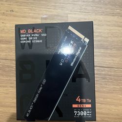 WD 4TB SSD Gaming